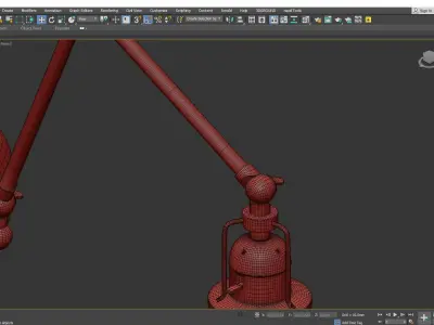 IMBRIE ARTICULATING SCONCE Low-poly 3D model