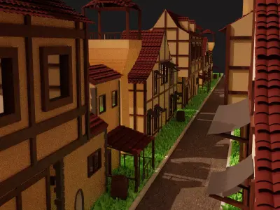 City Attack Of Titan 3D model