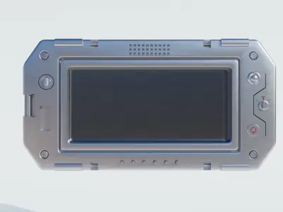 Scifi Tablet Device  3D model