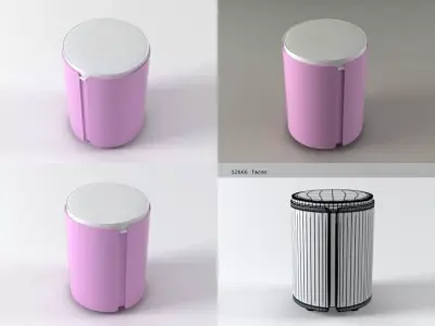 Amarcord cestino Free 3D model