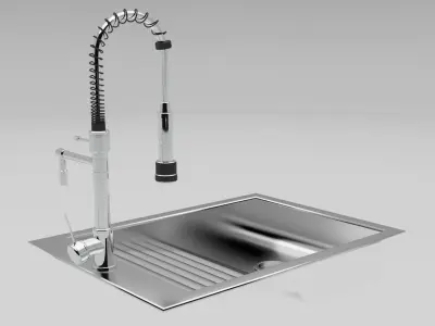TAP AND SINK 3D model
