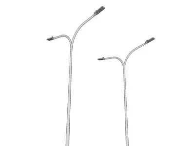 Light Pole - Lamp Post 18 3D model