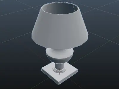 Table Lamp Free low-poly 3D model