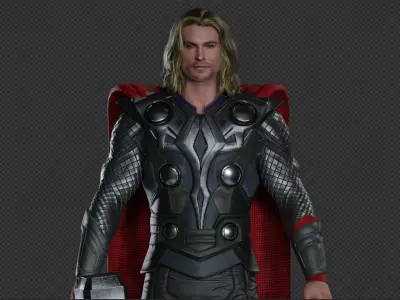 Thor Odinson from First Movie - Thor 1 - 3D model