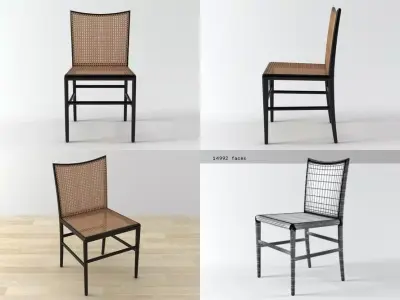 Palhinha chair 3D model