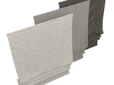 Roman curtain 3D model purchase