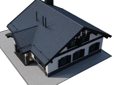 Modern house 20 3D model