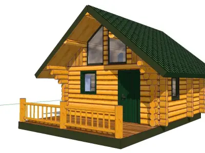 Creative Design-Holiday Cabin-065 3D model