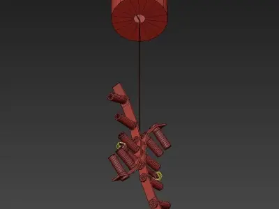Flexus hanging lamp 3D model