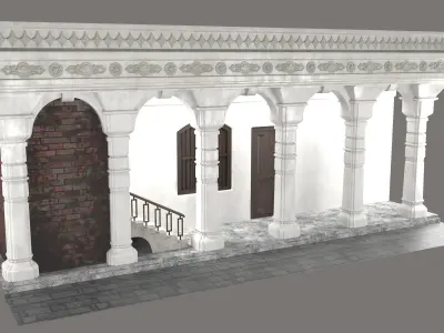 Exterior ExteriorDesign Low-poly 3D model