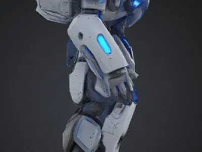 sci-fi Robot 3D print model