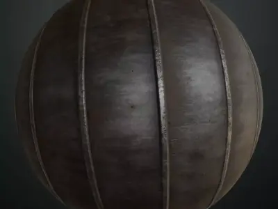 Aged Weathered Industrial Steel PBR Seamless Texture