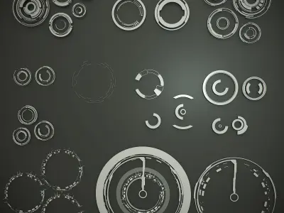 Tech circles-TC1 kit 3D model