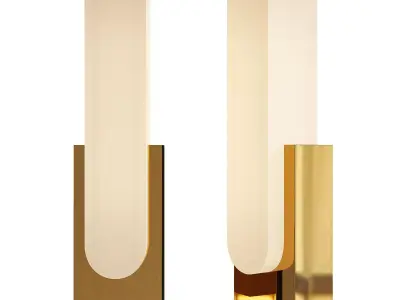 HOLLY HUNT Agatha LED Wall Sconce Low-poly 3D model