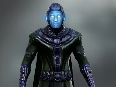 Kang the Conqueror Low-poly 3D model