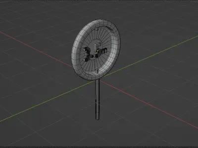 3D  Traffic signs allowed up to 3 5 meters high icon 3D model