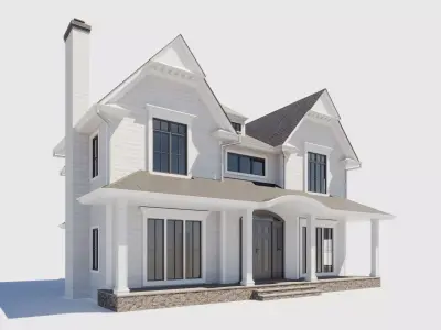 Build011 house 3D model