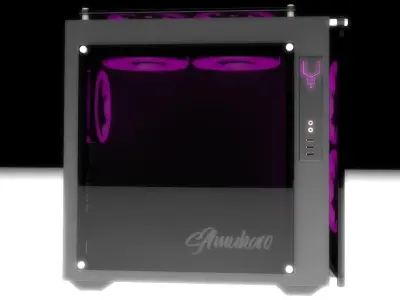 Gamer Computer Case Free 3D model