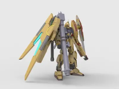 Hyaku Shiki Seraph 3D model