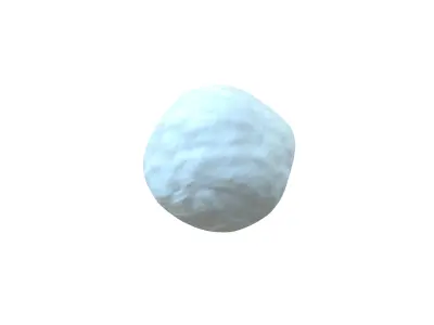 Snowball v1 004 Low-poly 3D model