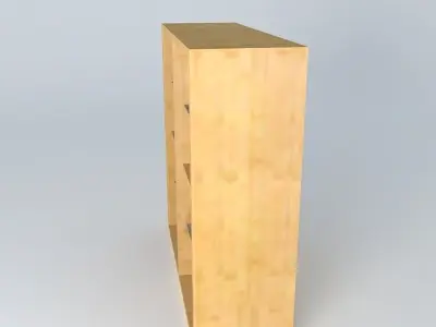 Shelf Cabinet DOORS HREGO 12 12 BRW Milano Oak 3D model