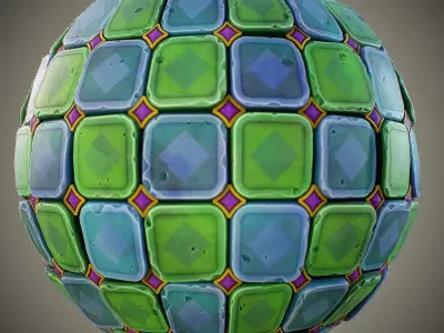 Stylized Ancient Tomb materials Texture