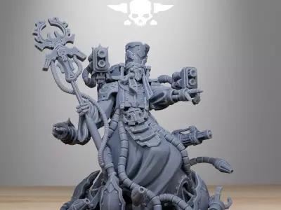 Scavenger Chaplain 3D print model