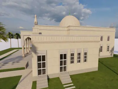 MOSQUE-Mosque 3D model
