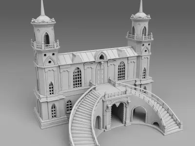 Castle 3D print model order