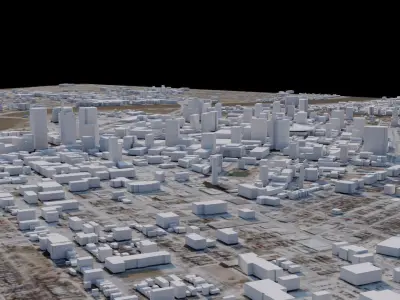 Winnipeg - Canada 3D model