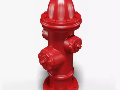 Fire Hydrant 3D model