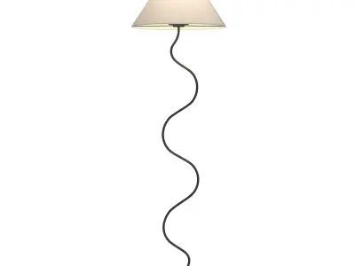 Zigzag Floor Lamp 3D model