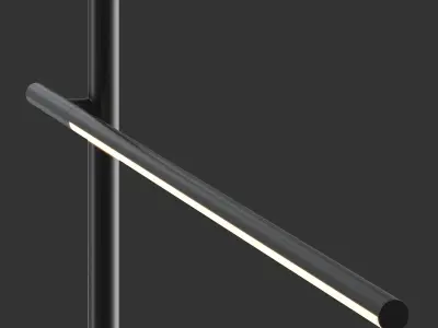 LEDS C4 TUBS  Floor lamp 3D model
