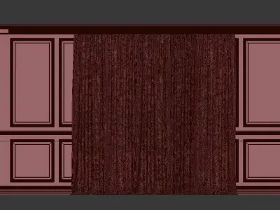 Curtain Set 271 3D model
