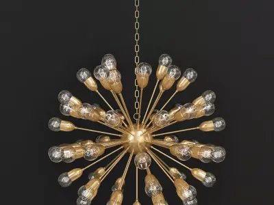CHANDELIER ANTARES L 3d model Low-poly 3D model