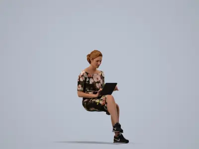 00113Halle002 3D model