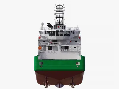  Ulstein PX105 Bourbon Front Platform Supply Vessel 