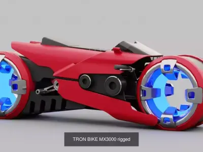 CONCEPT BIKE COLLECTION 3D Model Pack