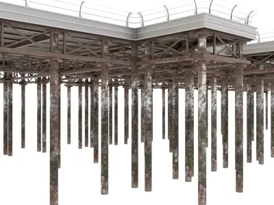 Pier Structure  3D model