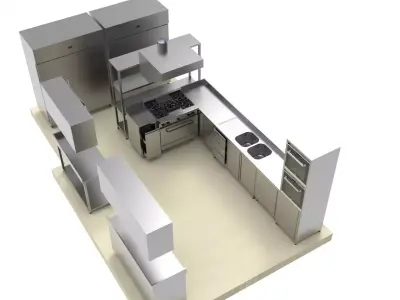 KITCHEN 16 3D model