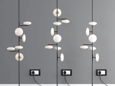 Mami Floor Lamp 3D model