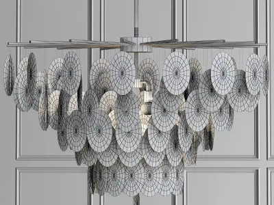 Arteriors Tiffany Chandelier 3D model