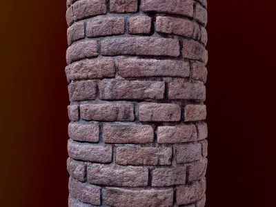 Brick Wall 01 PBR Texture Texture