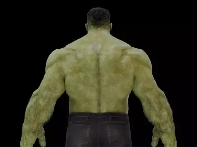 Hulk from Thor Ragnarok  3D model