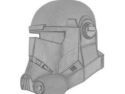 Star Wars Helmet - Hunter - Bad Batch 3D print model