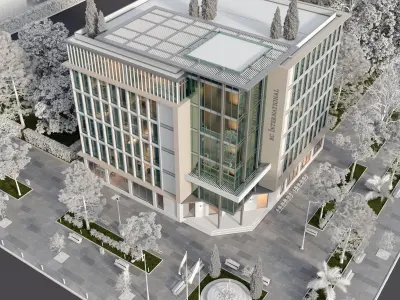 Office Building 3D model