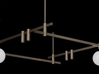 AUROOM aurooom chandelier 3D model