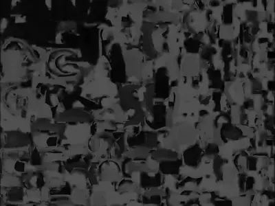 Minty Green Winter Boy - Casual Chibi Character Low-poly 3D model