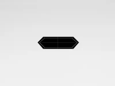 Game VIP Symbol v2 006 Low-poly 3D model