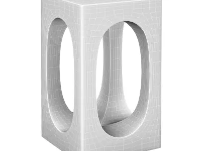 Carlo side tables by Matthew Hilton 3D model